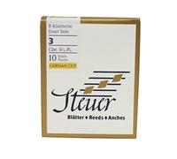 Steuer Ancia Bb-Clarinetto in Sib Solo White Line, Taglio tedesco, 10 pcs, dimensione 4