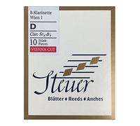 Steuer Ancia Bb-Clarinetto in Sib Solo White Line, Taglio viennese, 10 pcs, dimensione Re