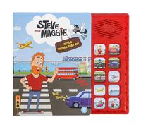Steve and Maggie Sing-Alongs - Libro sonoro a 10 pulsanti, giocattoli educativi e didattici, libri interattivi per bambini, 3-8 regali per ragazzi e ragazze (5-Hello Things That Go)