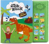STEVE and MAGGIE Sing-Alongs - Libro sonoro a 10 Pulsanti, Giocattoli per l'apprendimento e l'educazione, Libri interattivi per Bambini, 3-8 Regali per Ragazzi e Ragazze (1 Dinosauro)