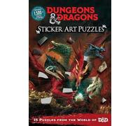 Steve Behling Dungeons & Dragons Sticker Art Puzzles (Tascabile)