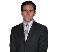 Steve Carell (Black Suit) Half Body Buddy Cutout