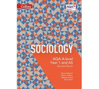 Steve Chapman Martin Holborn Stephen Moore AQA A Level Sociology Stu (Tascabile)