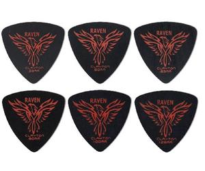 Steve Clayton Black Raven - Plettri per chitarra, confezione da 12