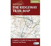 Steve Davison The Ridgeway Trail Map (Tascabile)