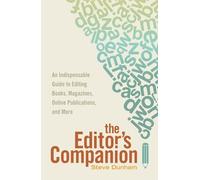 Steve Dunham The Editor’s Companion (Tascabile)