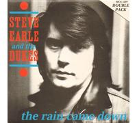 Steve Earle and the Dukes - The Rain Came Down - UK Double 7" vinyl single