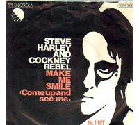 STEVE HARLEY & COCKNEY REBEL - make me smile / mono 45 rpm single