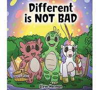 Steve Herman Different is NOT Bad (Copertina rigida) Dinosaur and Friends