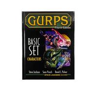 Steve Jackson Games | GURPS Basic Set: Characters, Fourth Edition | Tabletop RPG Core Rulebook | Immersive Role-Playing Game for Ages 14 and Up | English