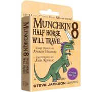 Steve Jackson Games | Munchkin 8: Half Horse Will Travel : Card Game Expansion | 112-Card Expansion, Adults, Kids, & Family, Fantasy Adventure RPG, Ages 10+, 3-6 Players | English