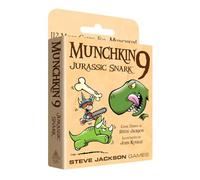 Steve Jackson Games | Munchkin 9: Jurassic Snark Card Game (Expansion) | 112-Card Expansion | Adults, Kids, & Family Game | Fantasy Adventure RPG | Ages 10+ | 3-6 Players | English