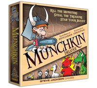Steve Jackson Games , Munchkin: Deluxe, Board Game, Ages 14+, 1-4 Players, 30-12