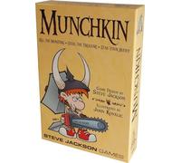 Steve Jackson Games | Munchkin | The Hilarious Fast-Paced Card Game for 3 to 6 Players | Ages 10 and Up | English: Kill the Monsters, Steal the Treasure, Stab Your Buddy