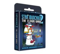 Steve Jackson Games | Star Munchkin 2: The Clown Wars | The Hilarious Fast-Paced Card Game Expansion for 3 to 6 Players | Ages 10 and Up | English
