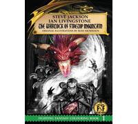Steve Jackson Ian Livings The Warlock of Firetop Mountain Colouring (Tascabile)