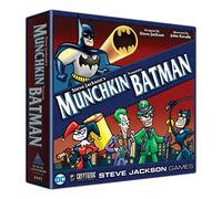 Steve Jackson Games | Munchkin Presents Batman | The Mischievous Fast-Paced Card Game Featuring Iconic Super-Villains for 3 to 6 Players | Ages 10 and Up | English