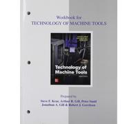 Steve Krar Arthur Gill Pet Student Workbook for Technology of Machin (Tascabile)