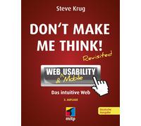 Steve Krug Don't make me think: Web Usability: Das intuitive Web (m (Tascabile)