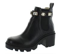 Steve Madden amuleto, Stivaletto Donna, Catena Nera, 39 EU