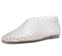 Steve Madden Ballerine Grove Donna, Trasparente, 37-38 EU