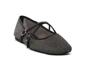 STEVE MADDEN BLK WATCHLIST ballerine Donna 41
