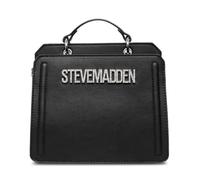 Steve Madden Borsa a tracolla convertibile Bevelyn da donna, taglia unica, Strass neri., Taglia unica
