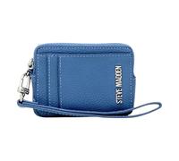 Steve Madden Bpipper Zip Around Card Case Wristlet, Marina., Taglia unica, Steve Madden Custodia per carte da polso