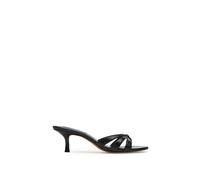 Steve Madden Cary Sandals Black Leather Taglia: 37 | Infradito Outlet | Donna | Nero