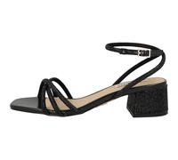 Steve Madden Cerena Sandali Donna High Heels A Punta, Slip-On, Con Pietre, Nero