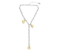 Steve Madden Collana da donna con ciondolo a Y con icona gonfia