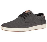 Steve Madden Fenta, Sneaker alla Moda Uomo, Tessuto Nero, 44 EU