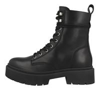 Steve Madden Gusto Stivaletti Stivali Invernali Donna in Pelle Nera