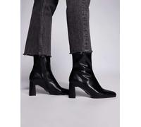 Steve Madden - Hurst - Stivaletti neri con punta arrotondata-Nero 39