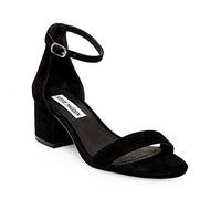 Steve Madden IRENEE - Sandali con Cinturino Alla Caviglia, Donna, Nero, 36 EU (6 US)