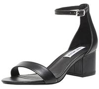 Steve Madden IRENEE - Sandali con Cinturino Alla Caviglia, Donna, Nero, 39 EU (8.5 US)