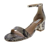 Steve Madden Irenee, Sandali con Tacco Donna, Serpente Naturale, 38 EU