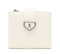 Steve Madden Jem-b Portafoglio bifold da donna, bianco, taglia unica, portafoglio bifold Jem-b