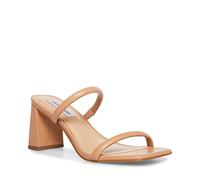 Steve Madden Lilah, Sandali con Tacco Donna, Light Brown Nubuck, 40 EU