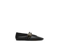 Steve Madden Lydia Flat Shoes Black Leather Taglia: 37 | Mocassini Outlet | Donna | Nero