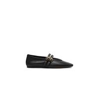 Steve Madden Lydia Flat Shoes Black Leather Taglia: 39 | Mocassini Outlet | Donna | Nero