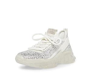 Steve Madden Maxima, Scarpe da Ginnastica Donna, Bianco Multi Strass, 40 EU