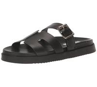 Steve Madden Mayhem, Sandali a Ciabatta Donna, Pelle Nera, 40 EU