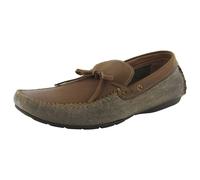 Steve Madden Mens Alffa Slip On Mocassino Guida Scarpe, Cognac, US 7.5