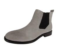 Steve Madden Mens Aziz-S da Infilare Chelsea Stivale Scarpe, Taupe Suede , us 8