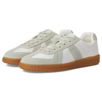 Steve Madden Men's Dixon Sneaker, White Leather, 10