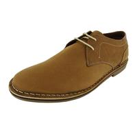 Steve Madden Mens Hasten1 Scarpe Oxford In Pelle, Marrone, US 14