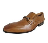Steve Madden Mens Mendal Square Toe Bit Loafer Shoes