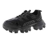 Steve Madden Men's Ponce Sneaker, Black, 9