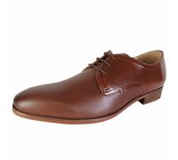 Steve Madden Mens Scarpe Oxford In Pelle Marrone, Numero 12